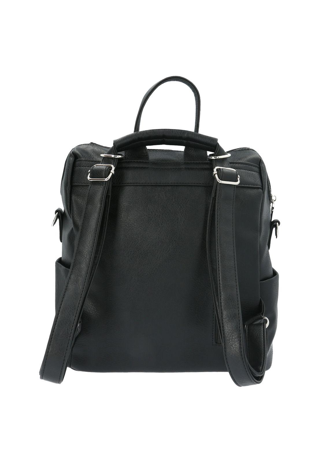 Mochila Daisy Backbag Negro Mujer-2
