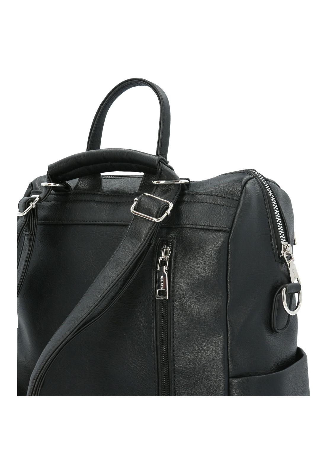 Mochila Daisy Backbag Negro Mujer-3