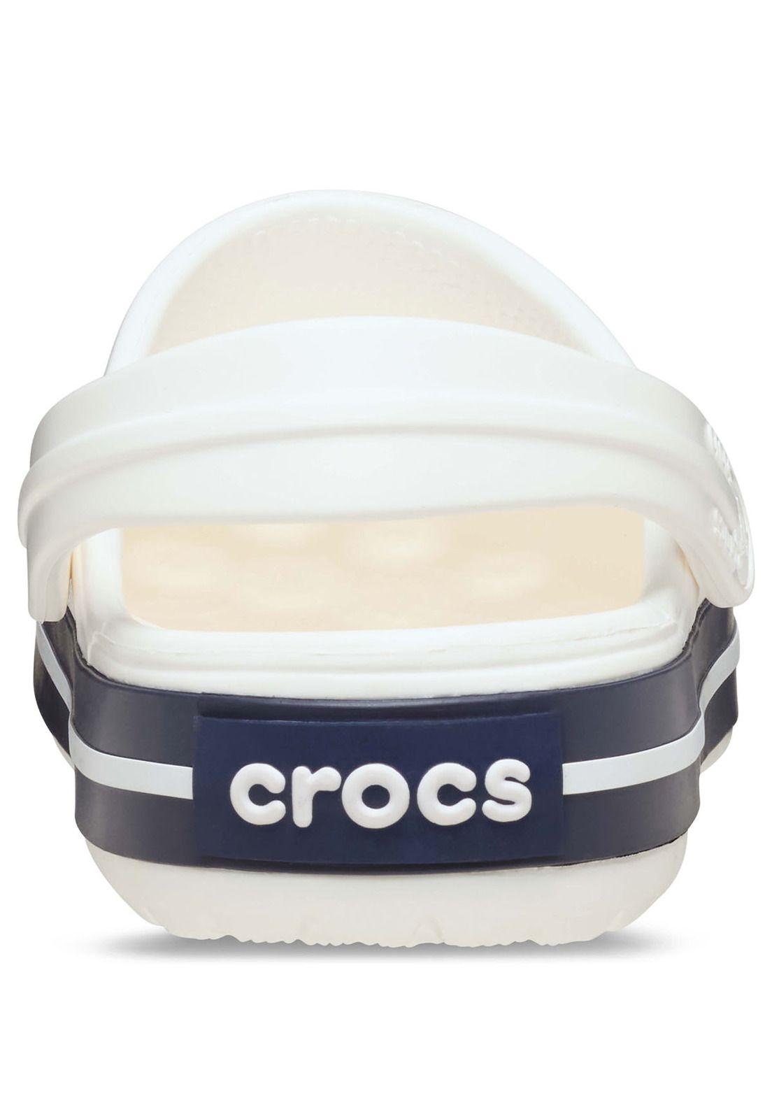 Zueco Crocs Mujer Crocband Blanco Papel-7