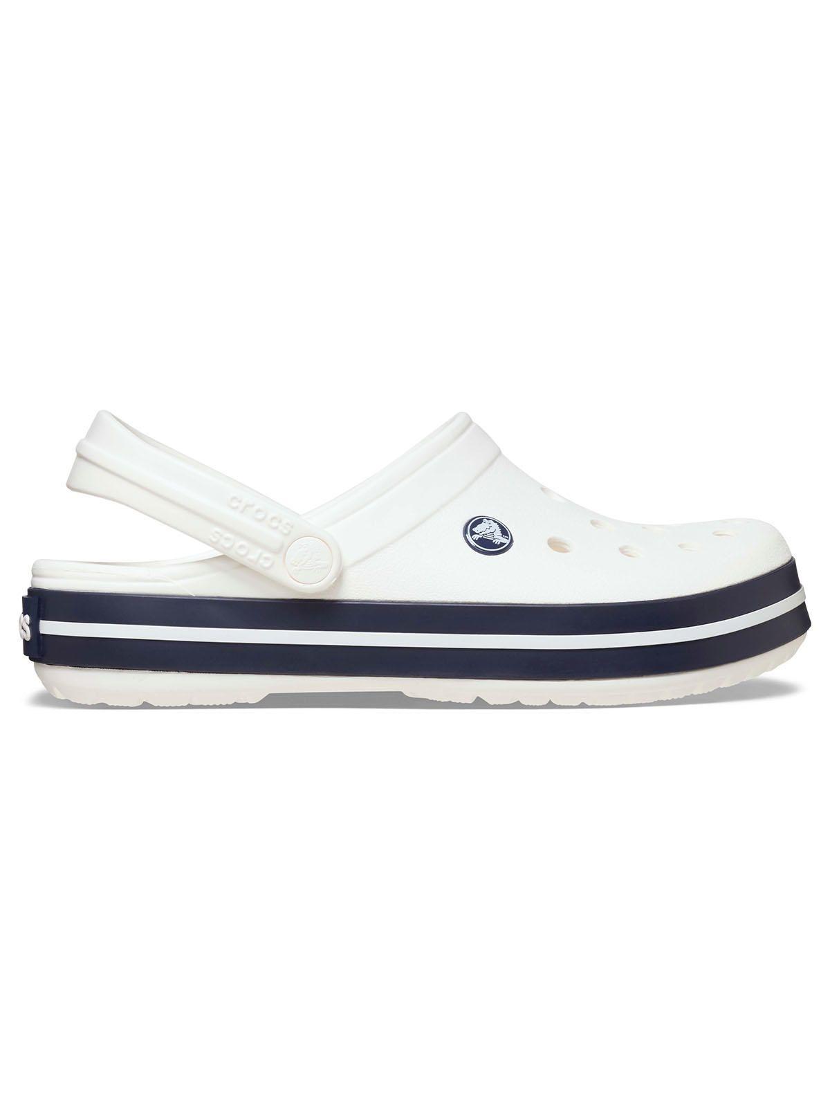 Zueco Crocs Mujer Crocband Blanco Papel-0