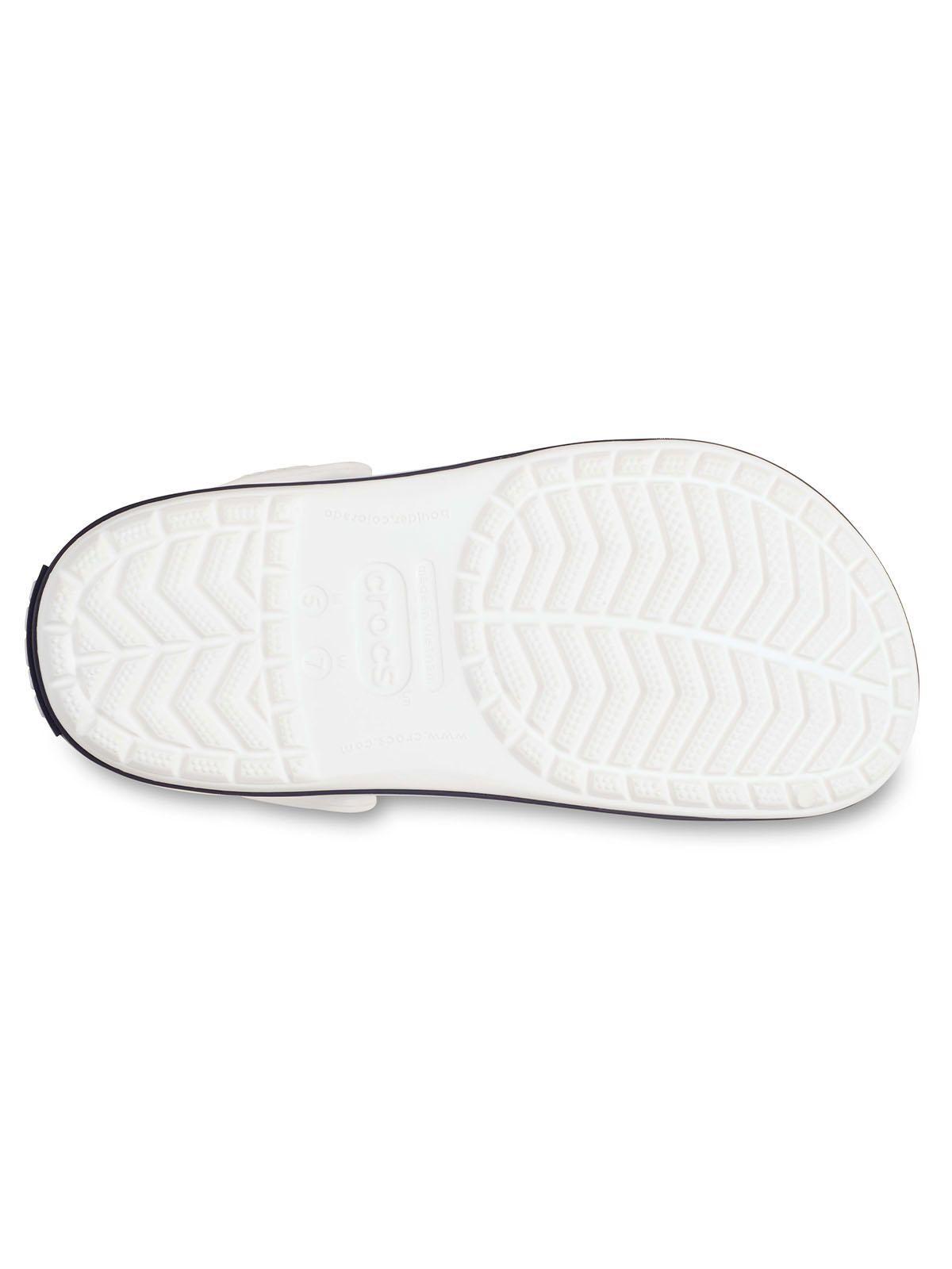 Zueco Crocs Mujer Crocband Blanco Papel-5
