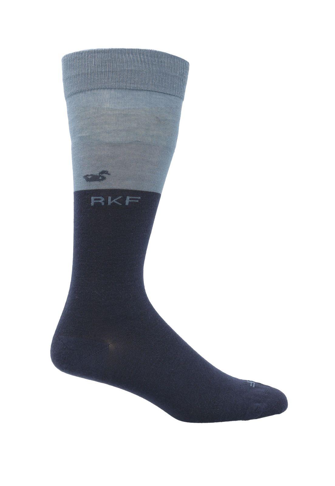Calcetin Azul Lg Simple Hombre-0