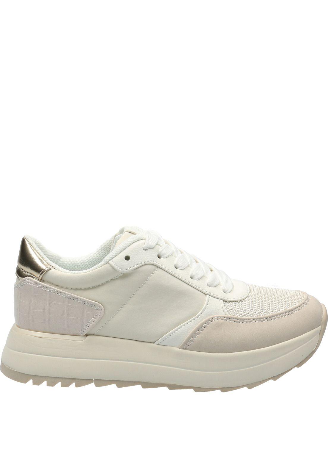 Zapatilla Mujer Mayfair Beige-1