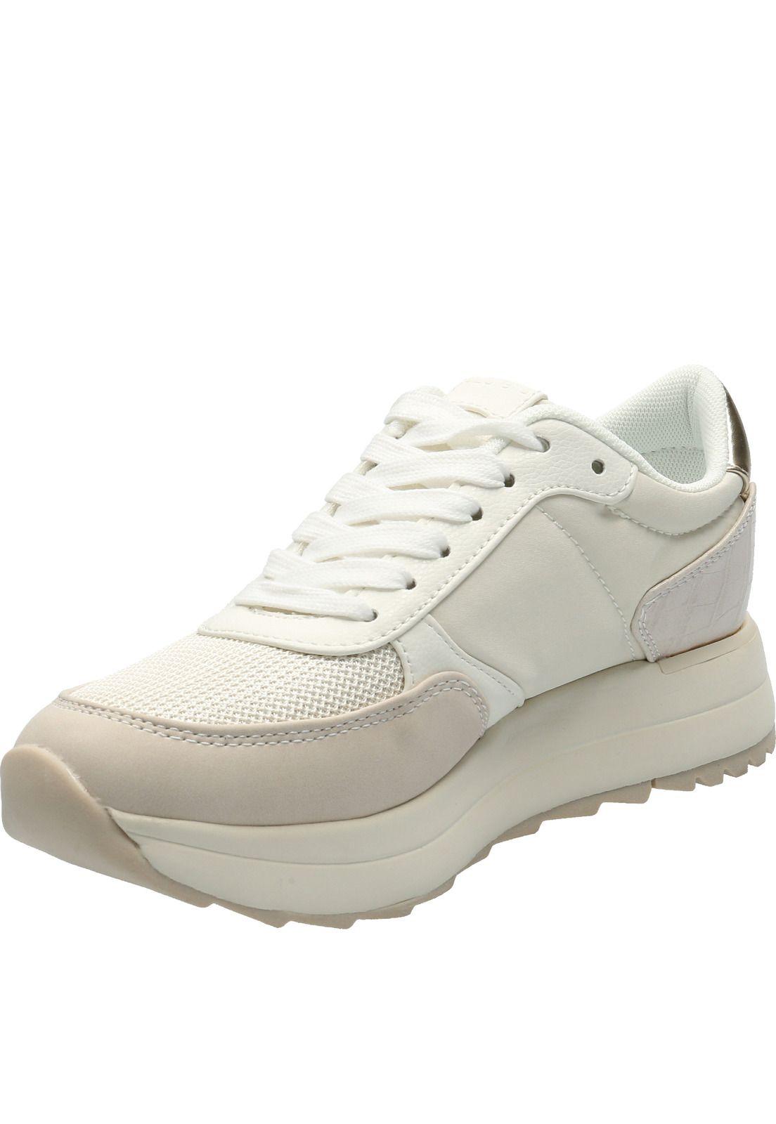 Zapatilla Mujer Mayfair Beige-3