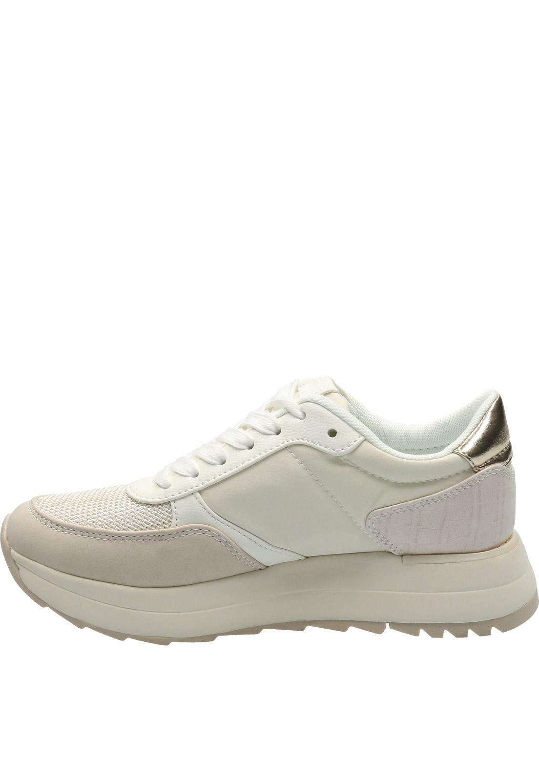 Zapatilla Mujer Mayfair Beige-4