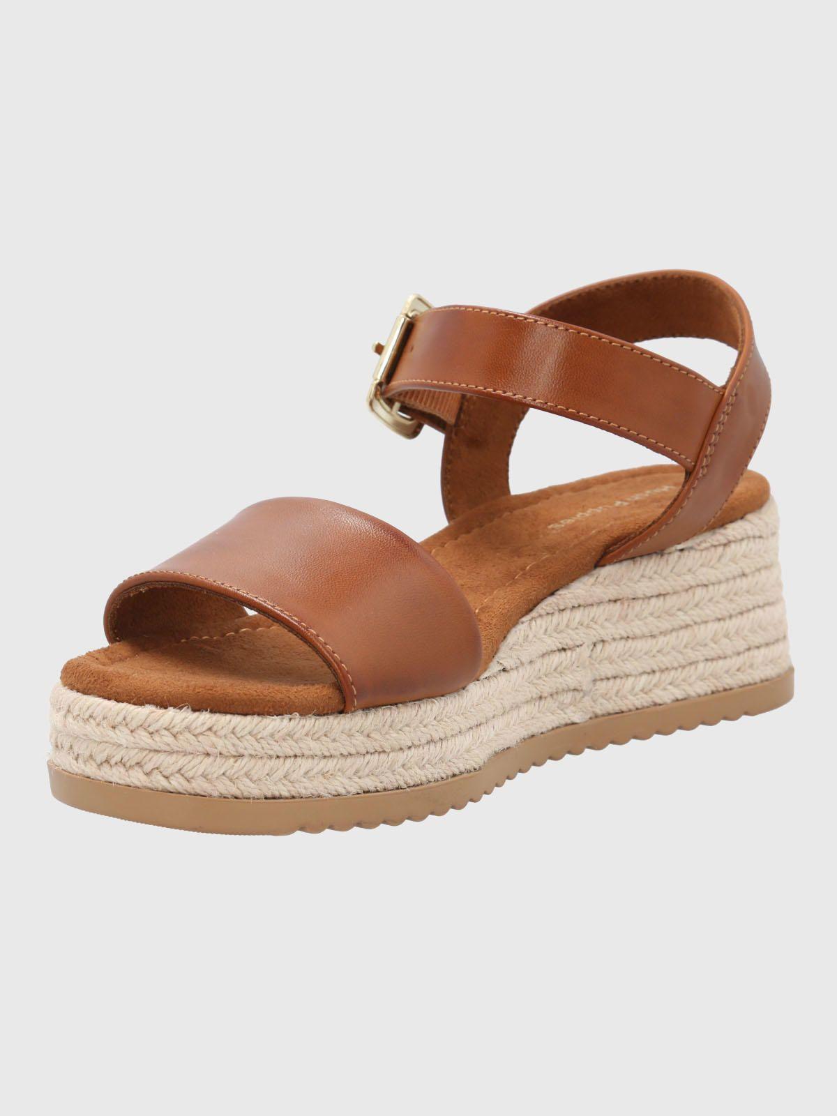 Sandalia Cuero Mujer Lili Cafa-4