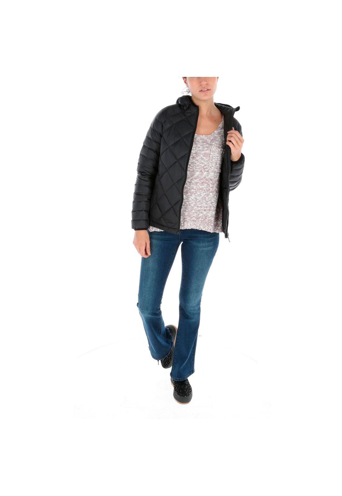 PARKA MUJER CLASSIC DOWN JACKET NEGRO-4