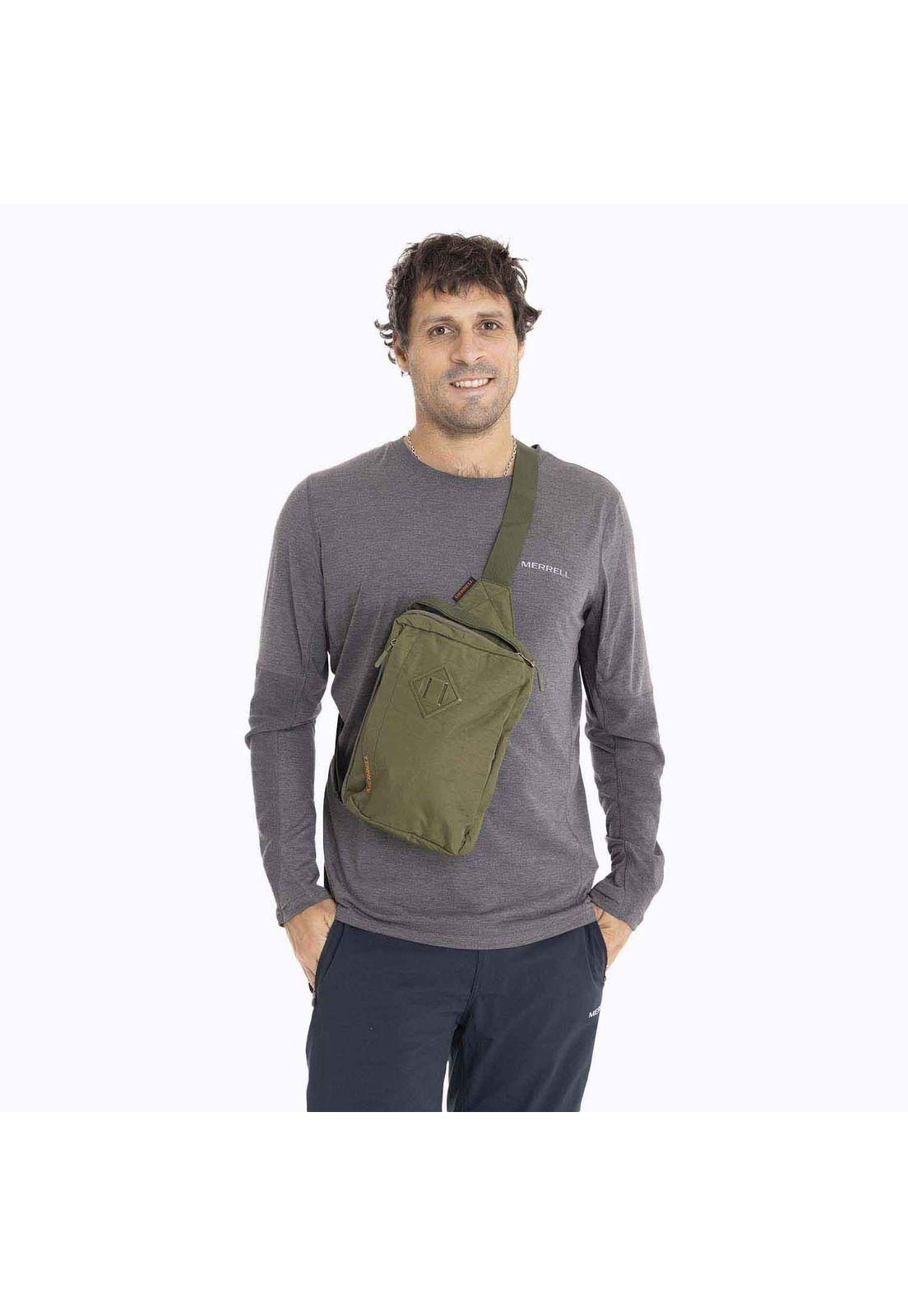 Bolso Unisex Messn Mini Messenger Verde Merrell-3