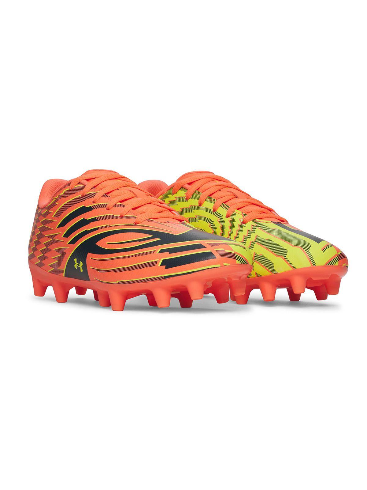 Zapatilla UA Shadow Club 4 Fg Jr Naranjo Niño-5