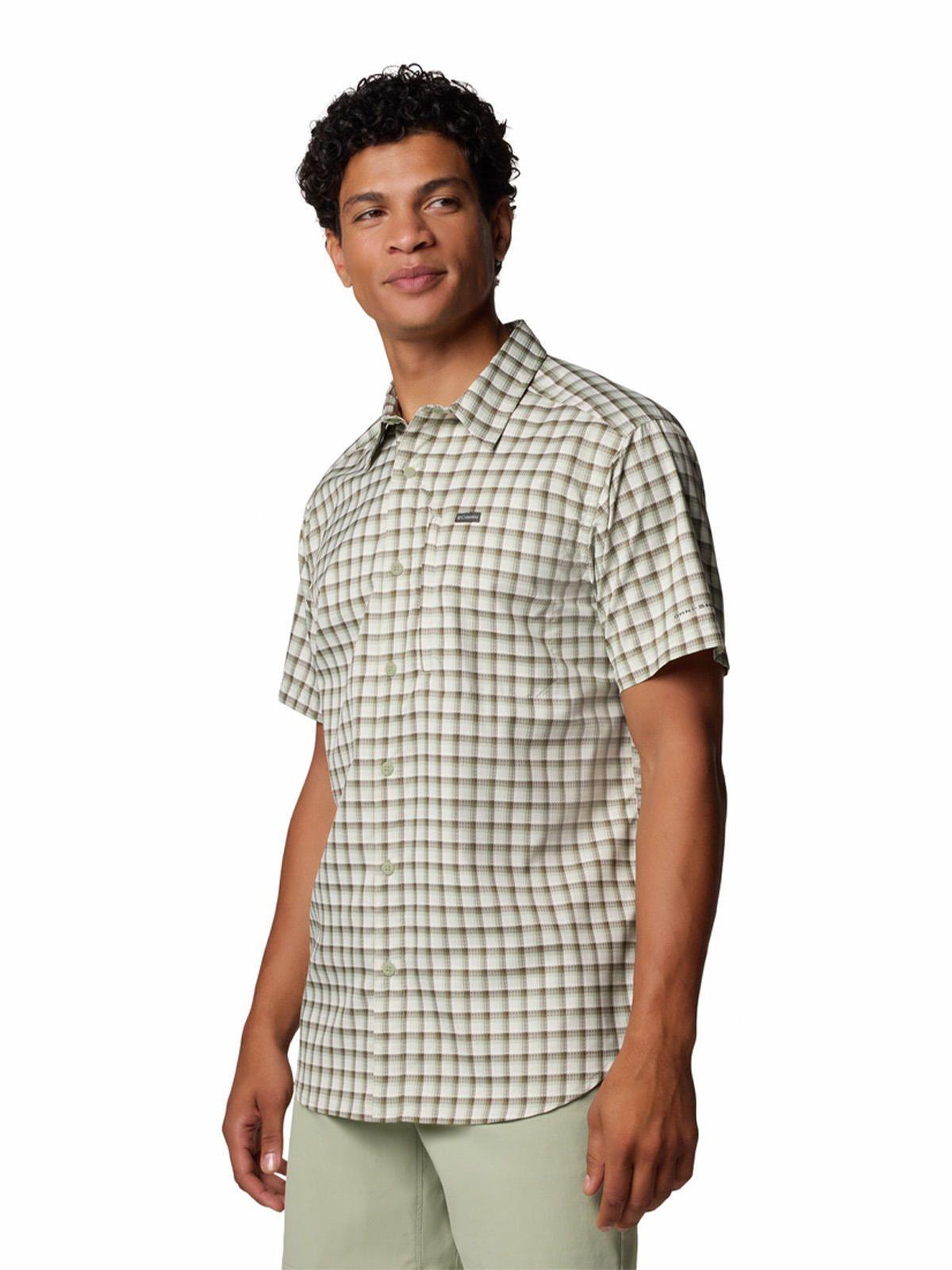 Camisa M/C Hombre Silver Ridge Lite Beige-1