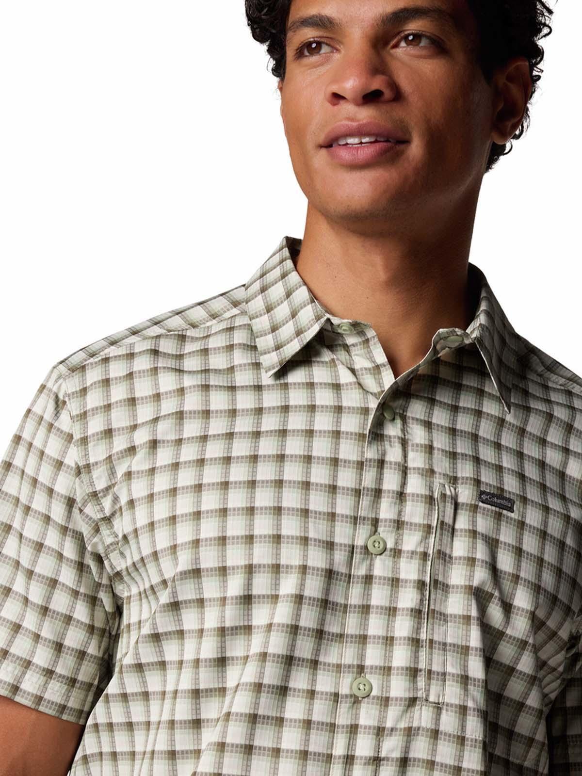 Camisa M/C Hombre Silver Ridge Lite Beige-3