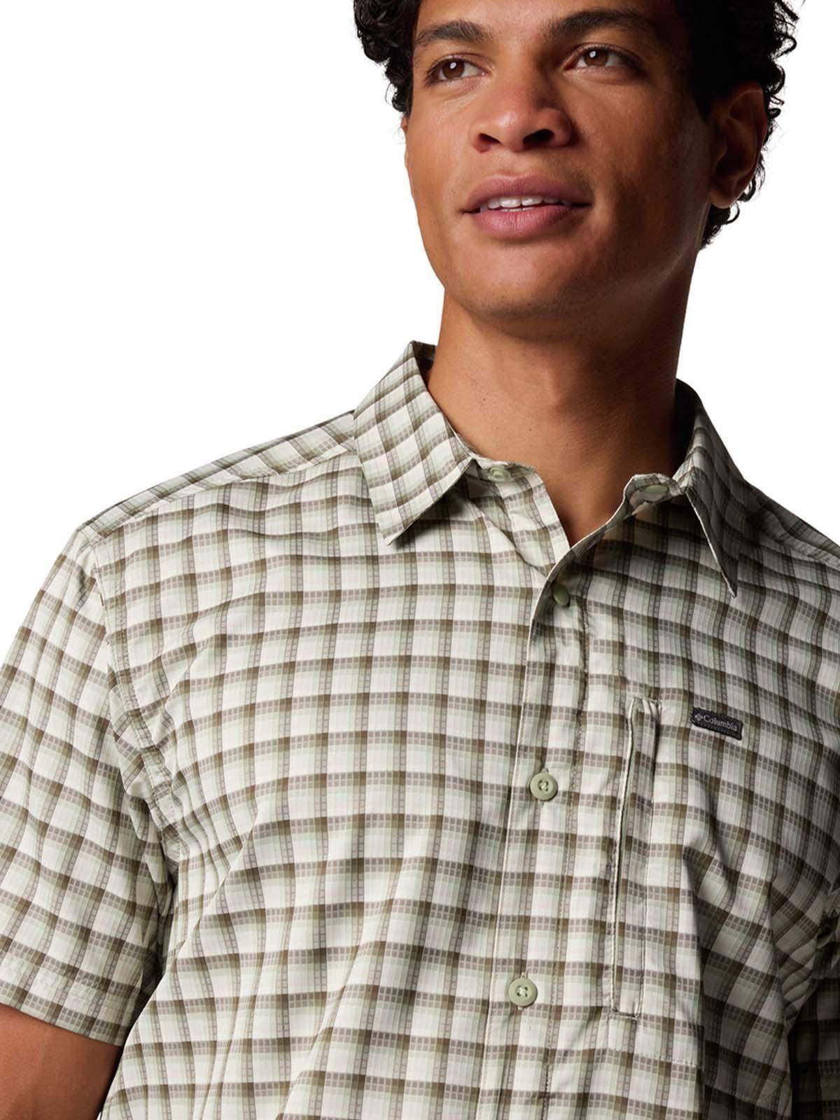 Camisa M/C Hombre Silver Ridge Lite Beige-3