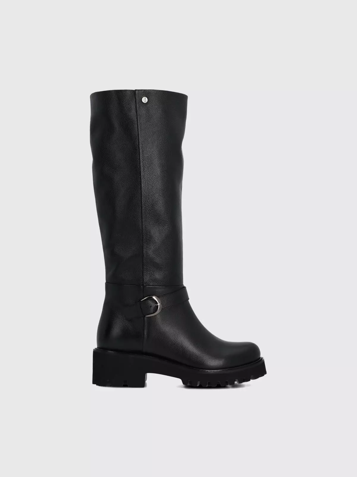 Bota Cuero Mujer Blisda Negra-1
