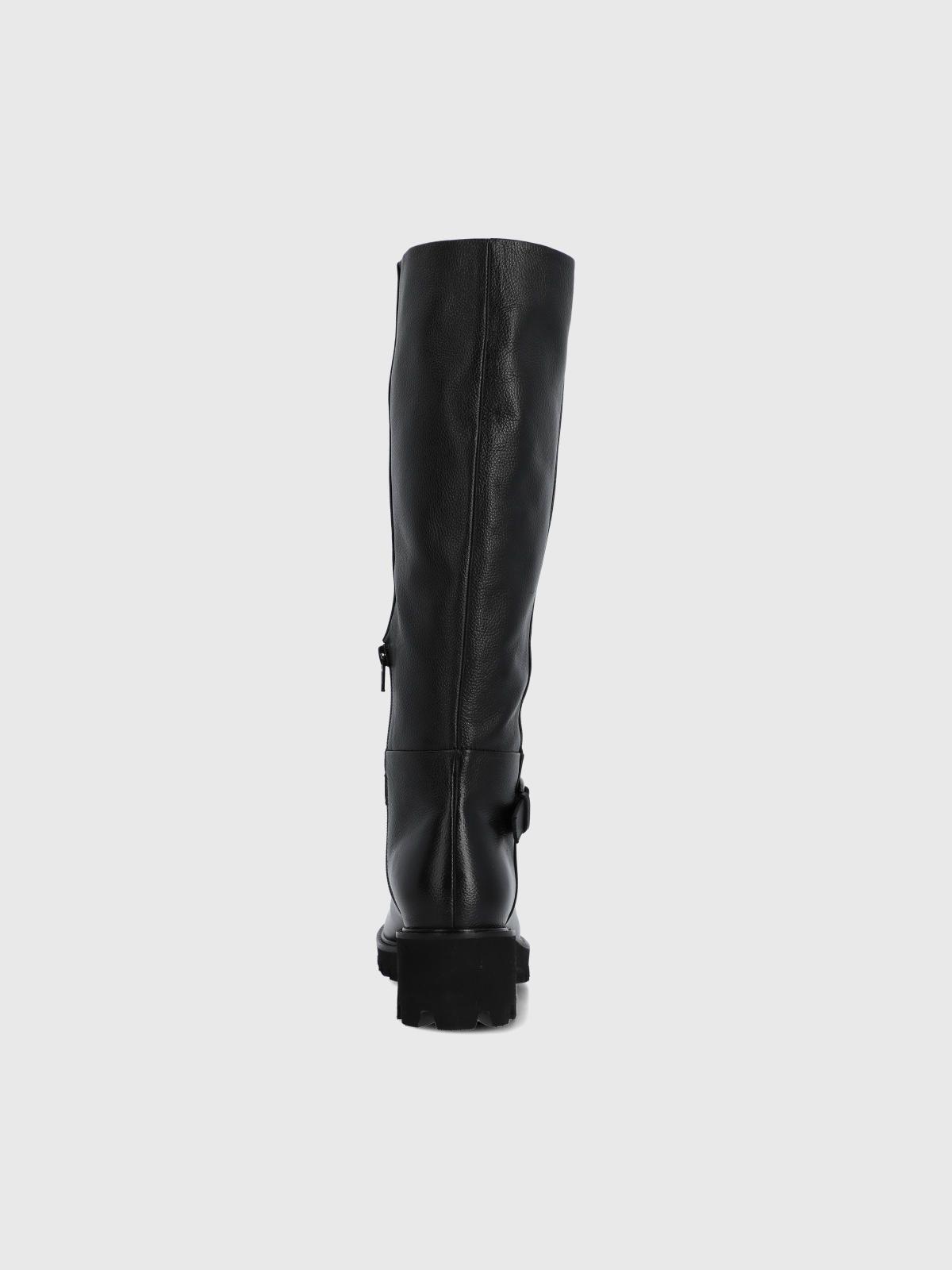 Bota Cuero Mujer Blisda Negra-6