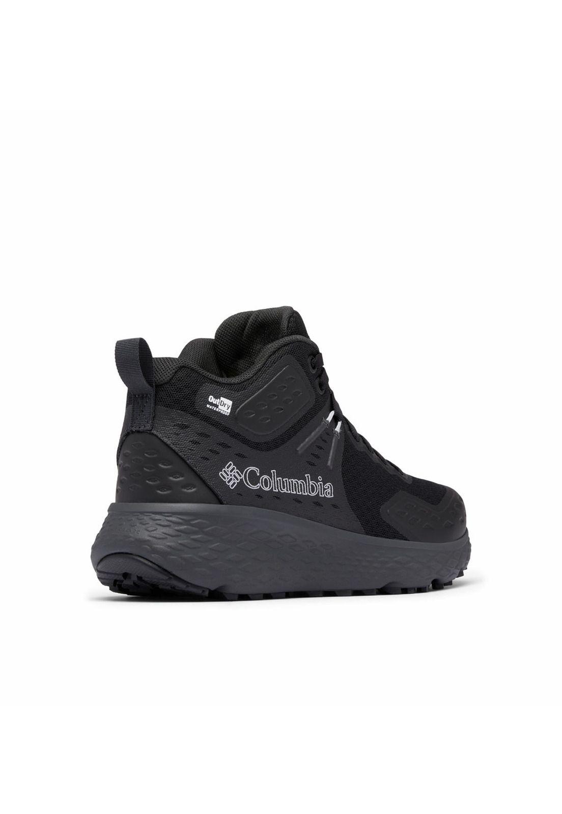 Botín caña impermeable Mujer KonT Outdry Negro-6