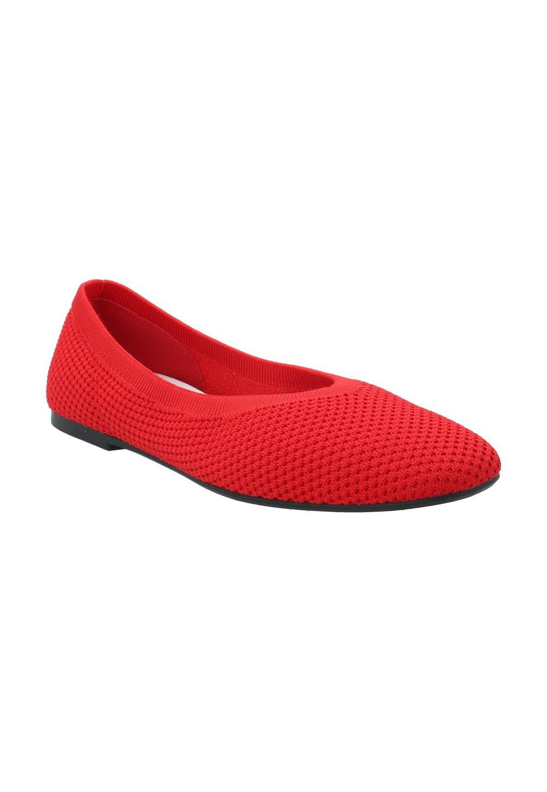 Ballerina Mujer Gal Rojo-0