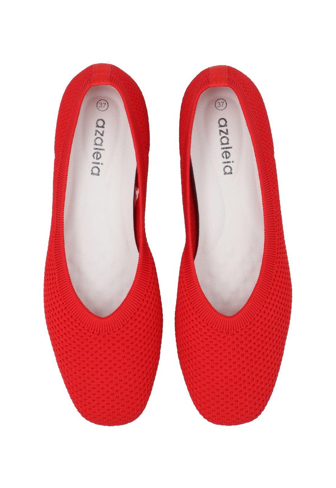 Ballerina Mujer Gal Rojo-7