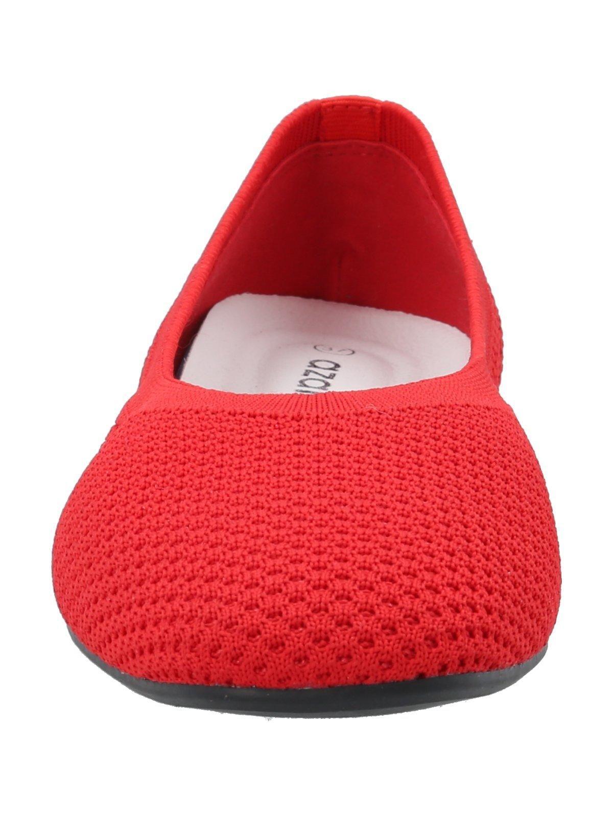 Ballerina Mujer Gal Rojo-3