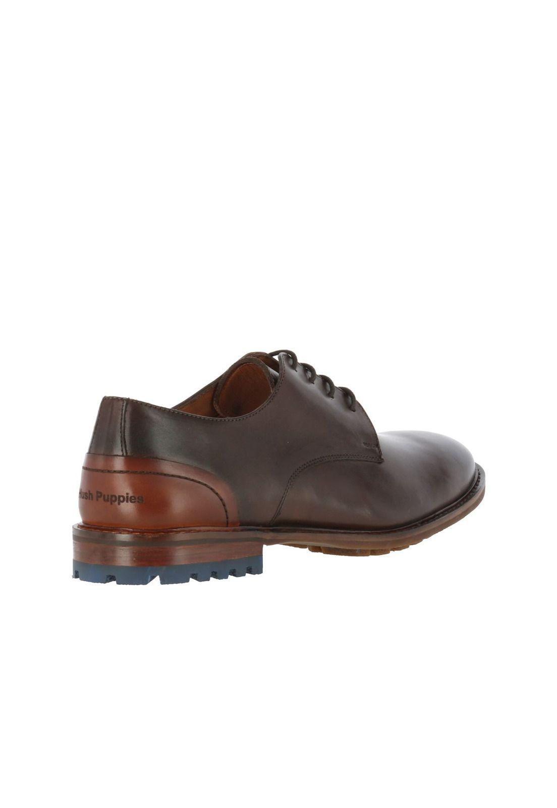Zapato Leather Earl Ii Café-4