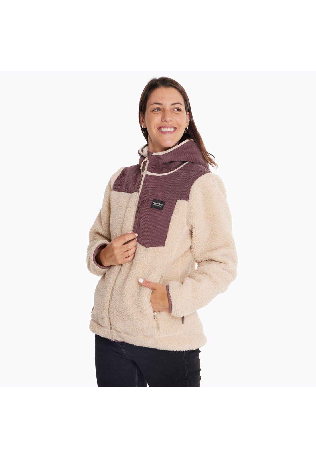 Polar Mujer Sherpa Max Gris-0