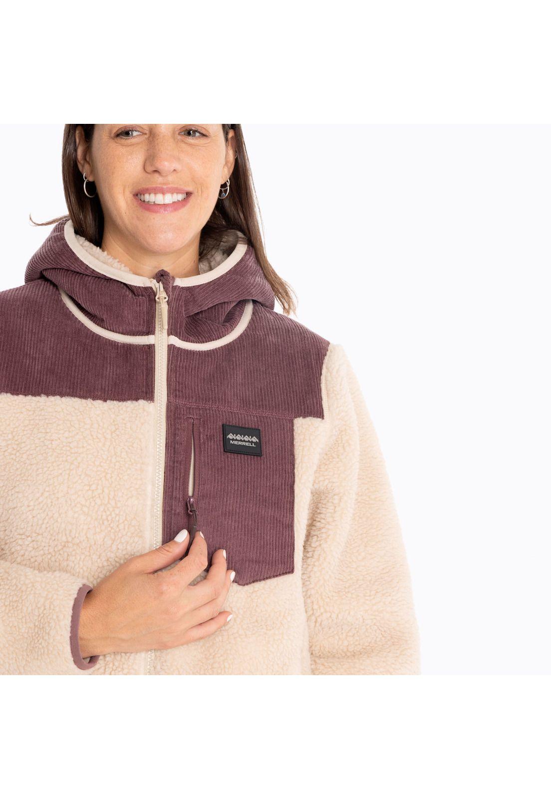 Polar Mujer Sherpa Max Gris-7