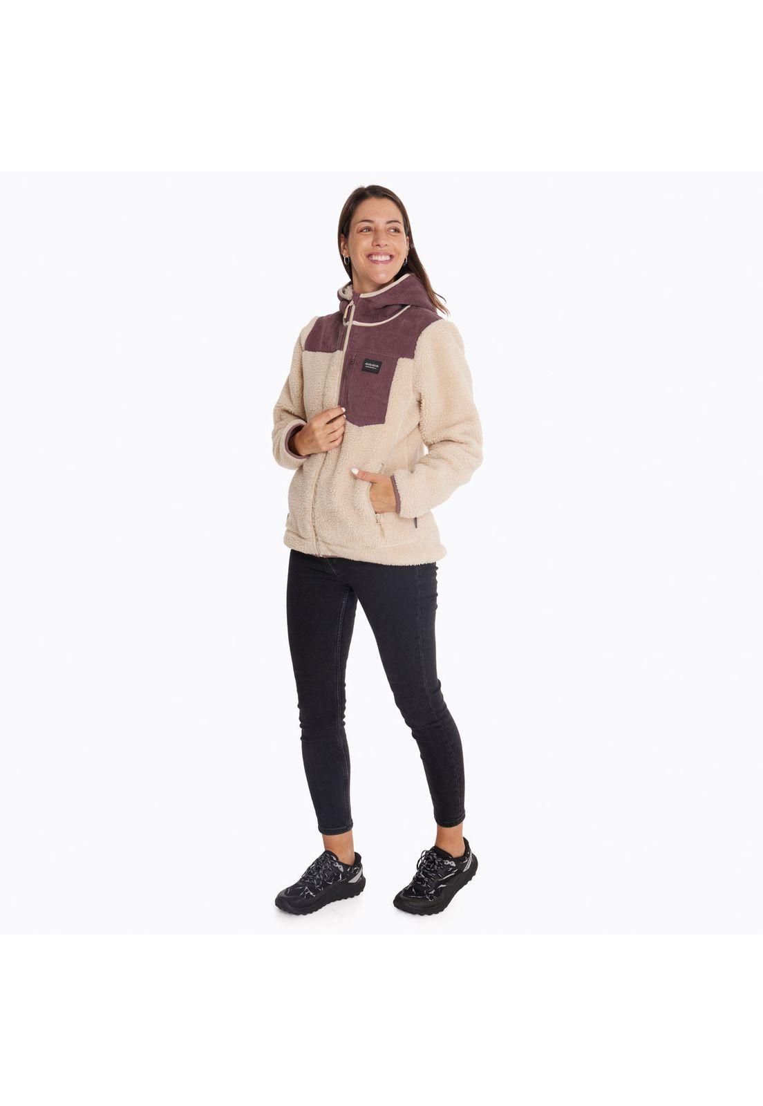 Polar Mujer Sherpa Max Gris-9