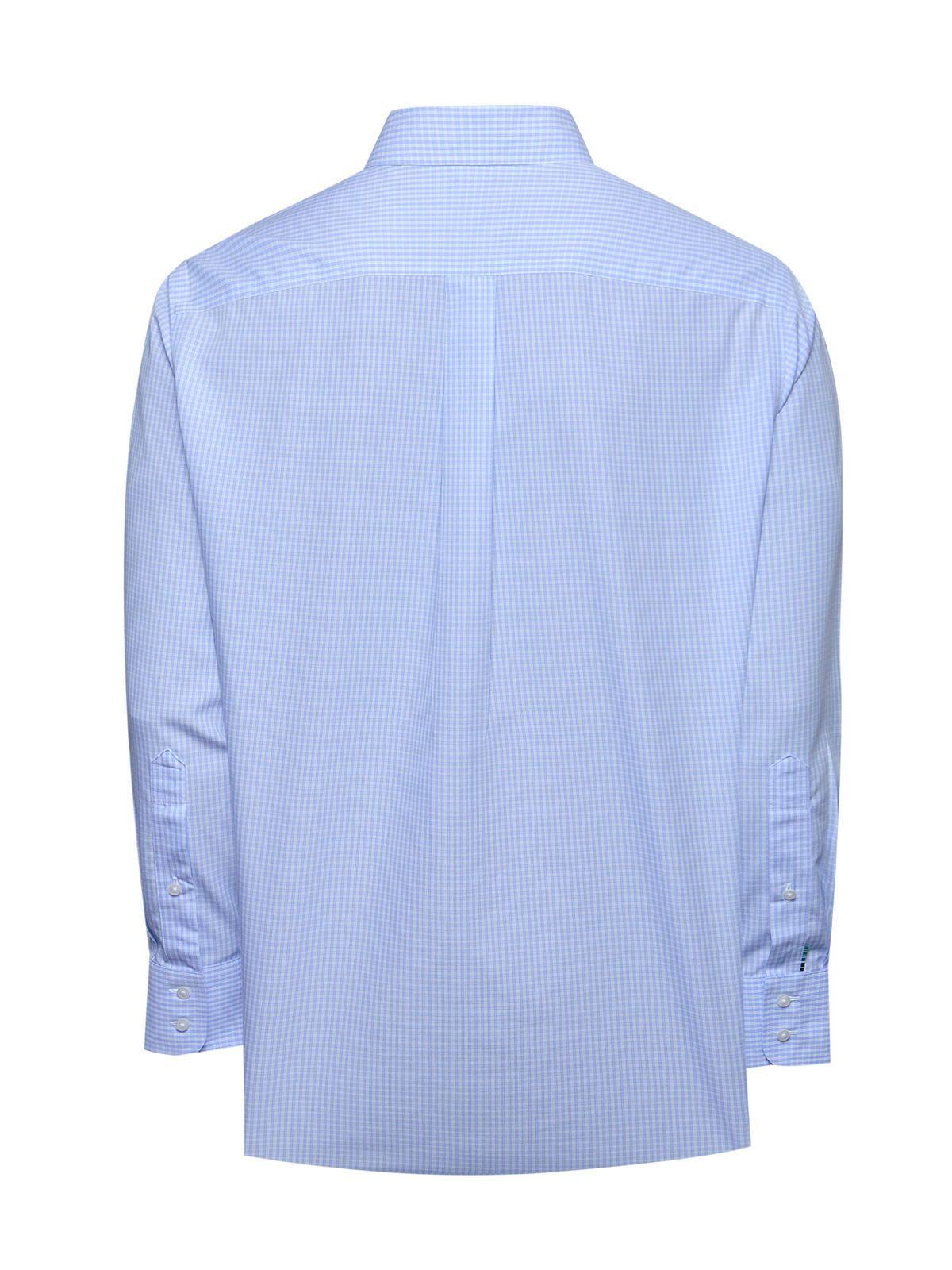 Camisa Cuello Button-Down Celeste Hombre Wf-3