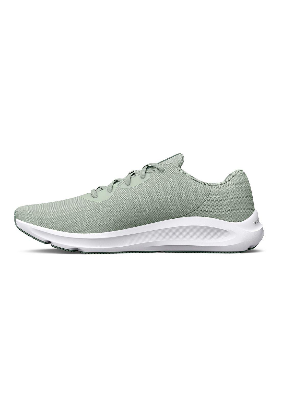 Zapatilla running UA Charged Pursuit 3 Tech mujer Verde-1
