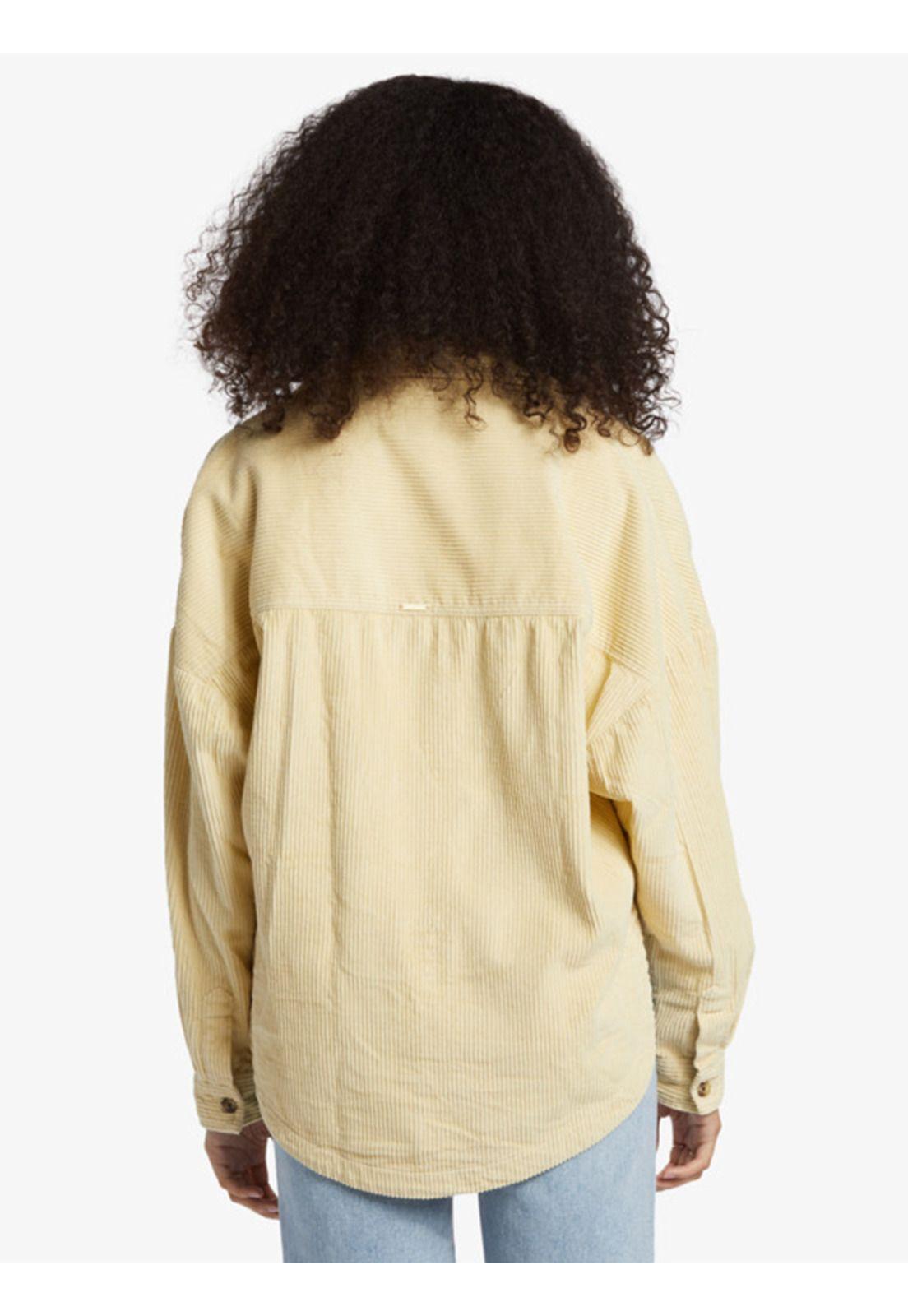 Blusa Mujer Stoked On You Amarilla-2