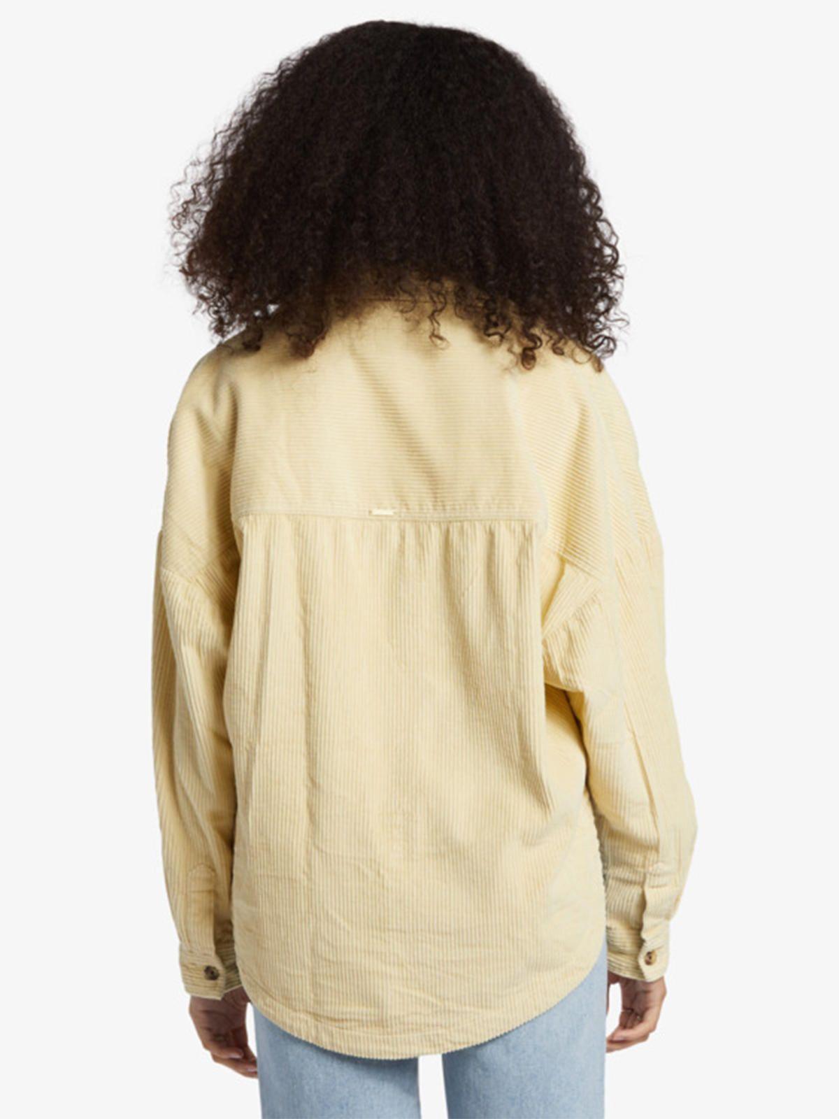 Blusa Mujer Stoked On You Amarilla-2