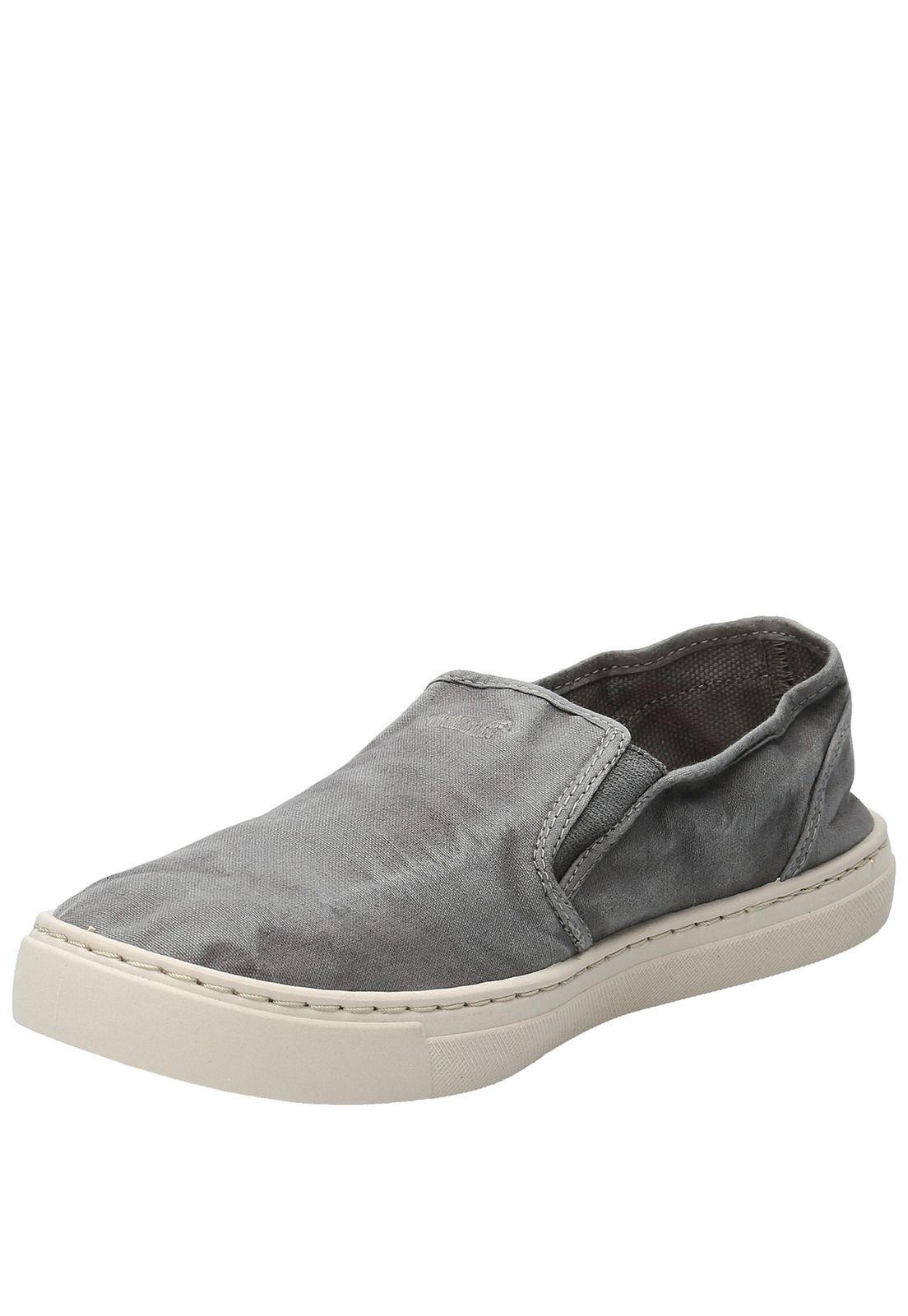 Zapatilla Algodón Orgánico Hombre Kea Gris-4