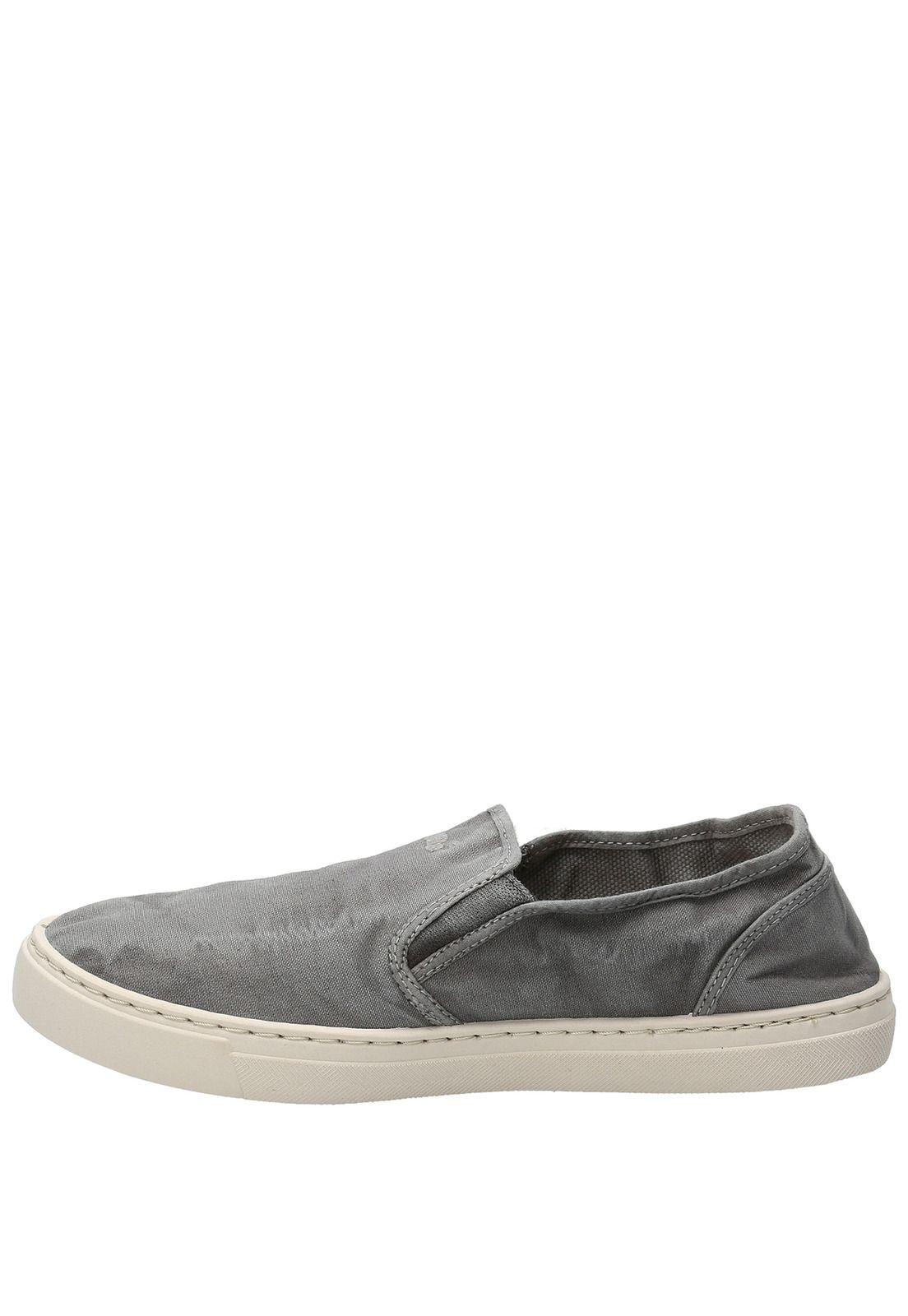 Zapatilla Algodón Orgánico Hombre Kea Gris-5