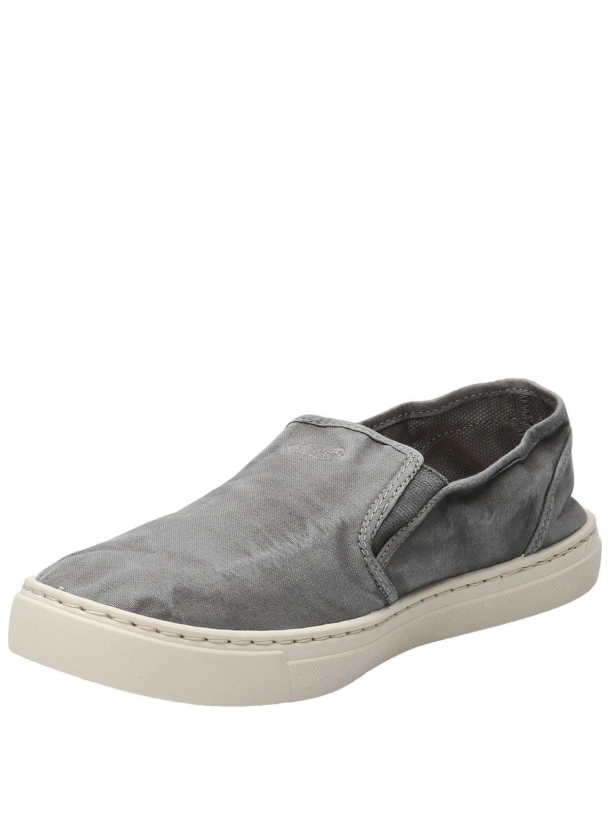 Zapatilla Algodón Orgánico Hombre Kea Gris-4