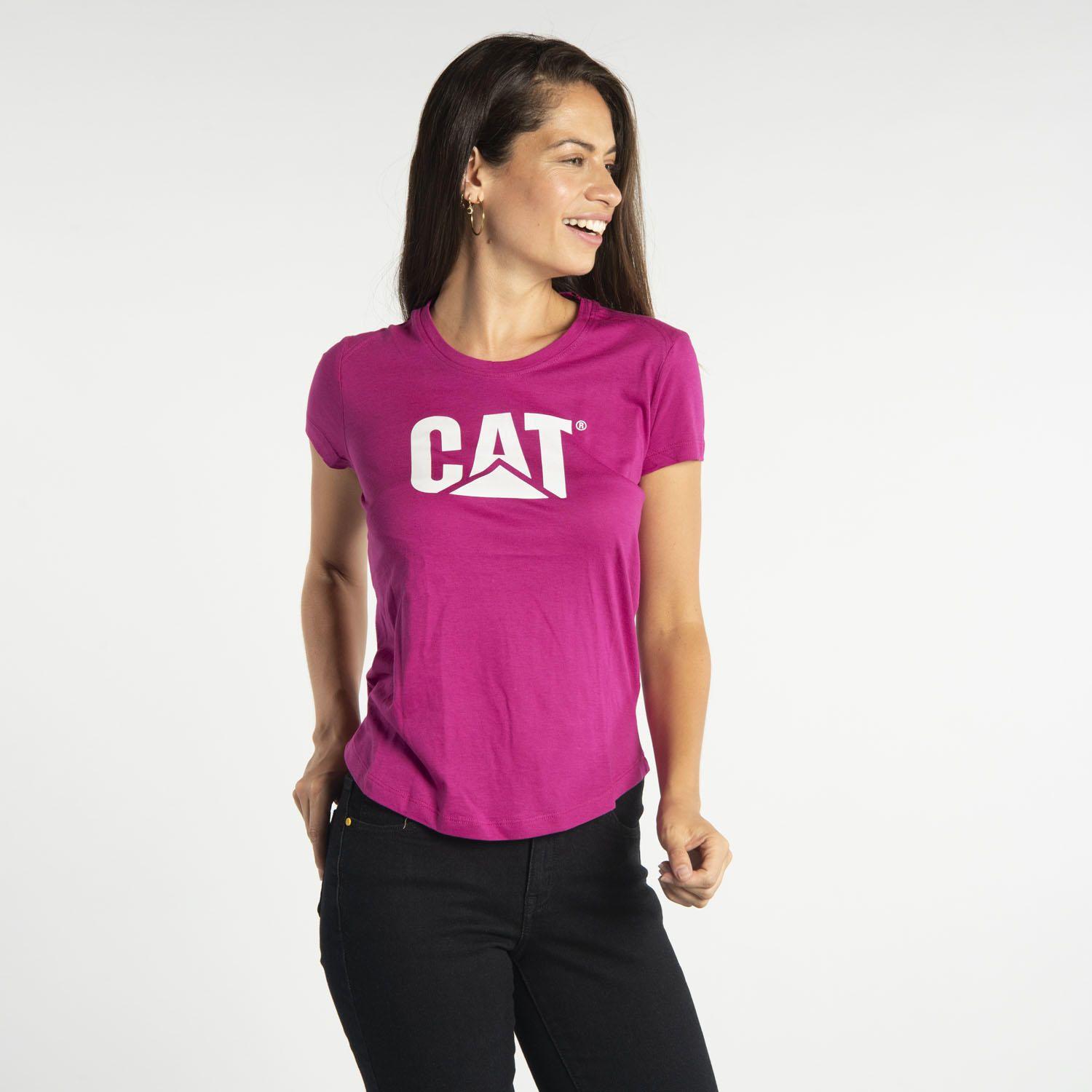 Polera M/C Mujer Logo Tm Graphic Tee Fucsia-1