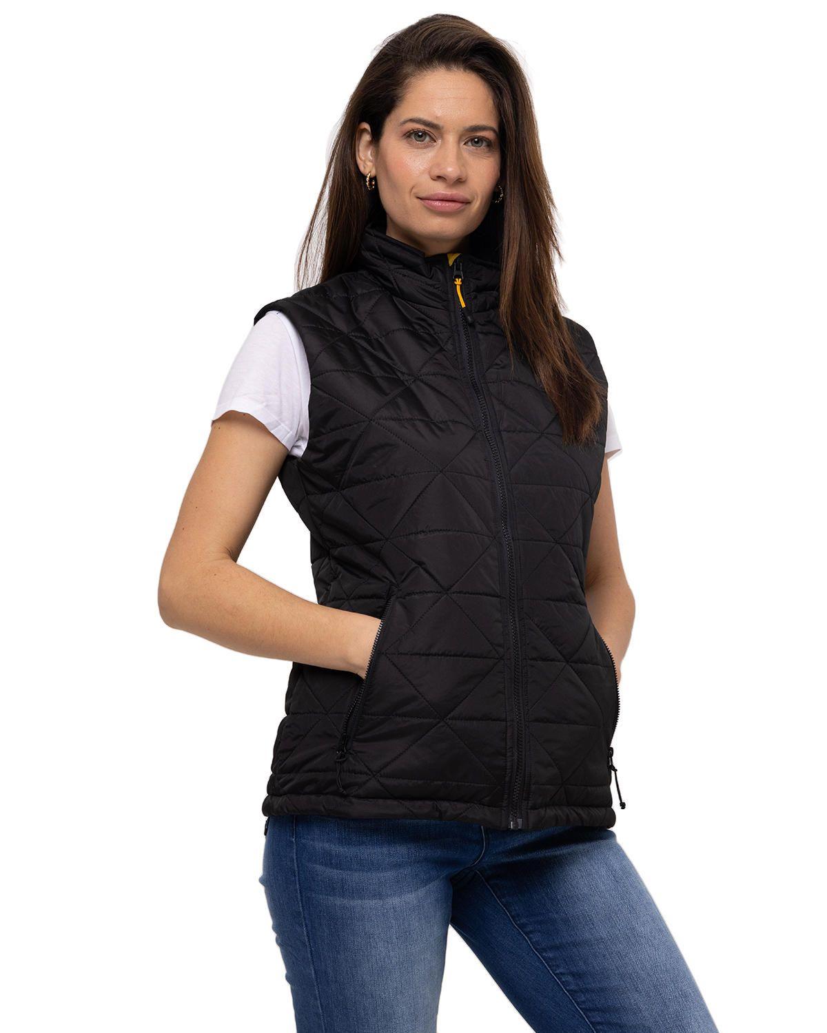 Chaqueta S/M W Mediumweight Insul Negro Mujer-0