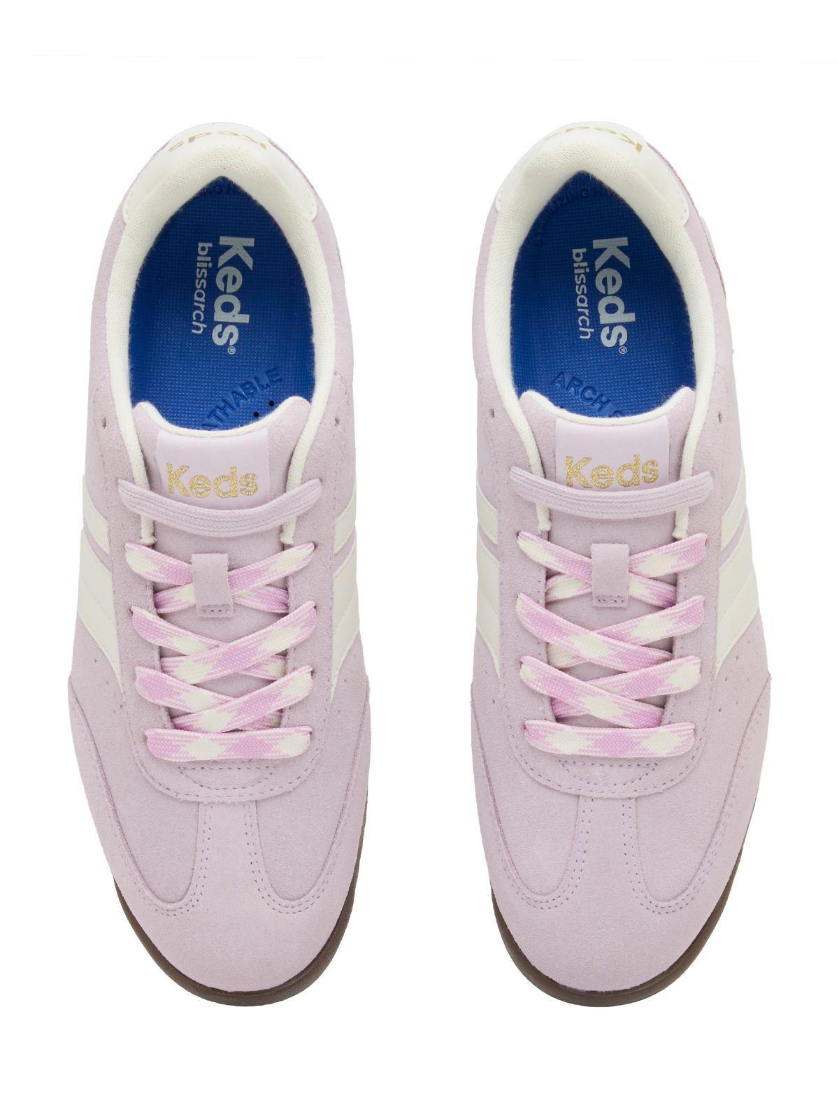 Zapatilla Cuero Mujer Revival Gamuza Lila-4
