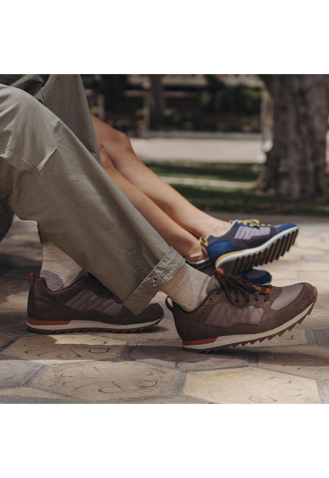 Zapatilla Hombre Alpine Sneaker Café-1