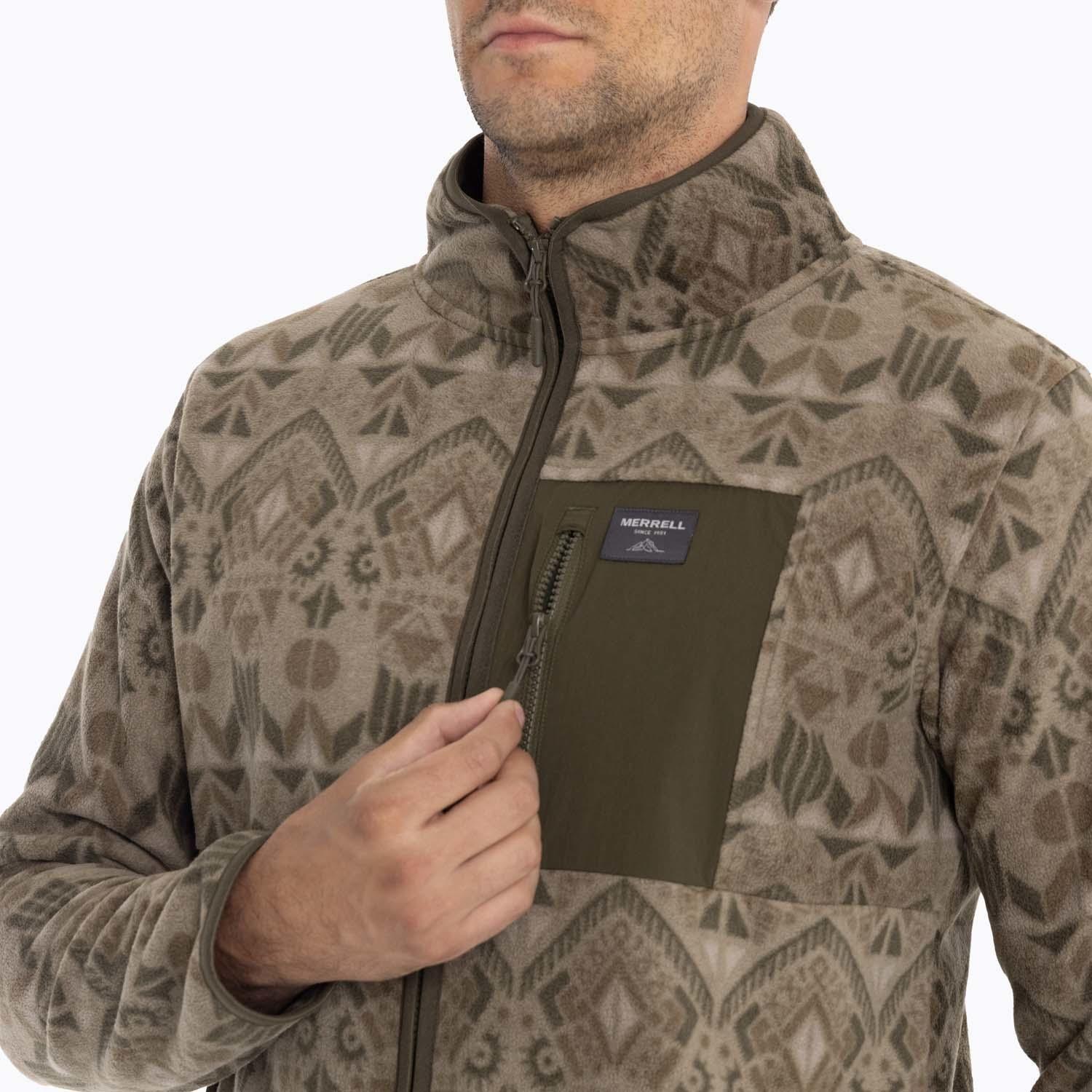 Polar Hombre San Lorenz Microflee Café Merrell-5