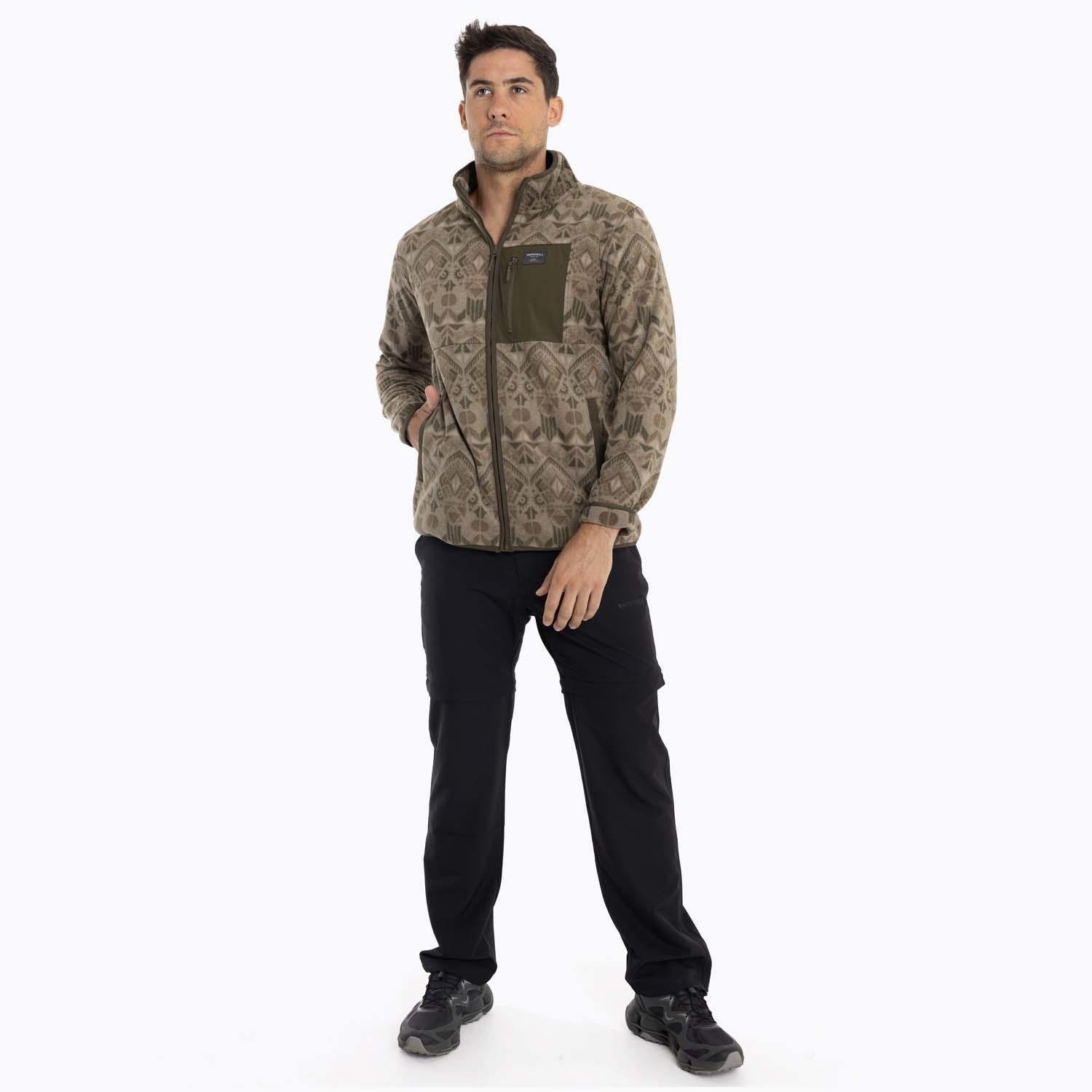 Polar Hombre San Lorenz Microflee Café Merrell-7