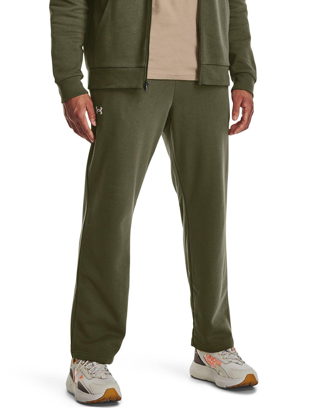 Pantalon Hombre Rival Fleece Verde-3