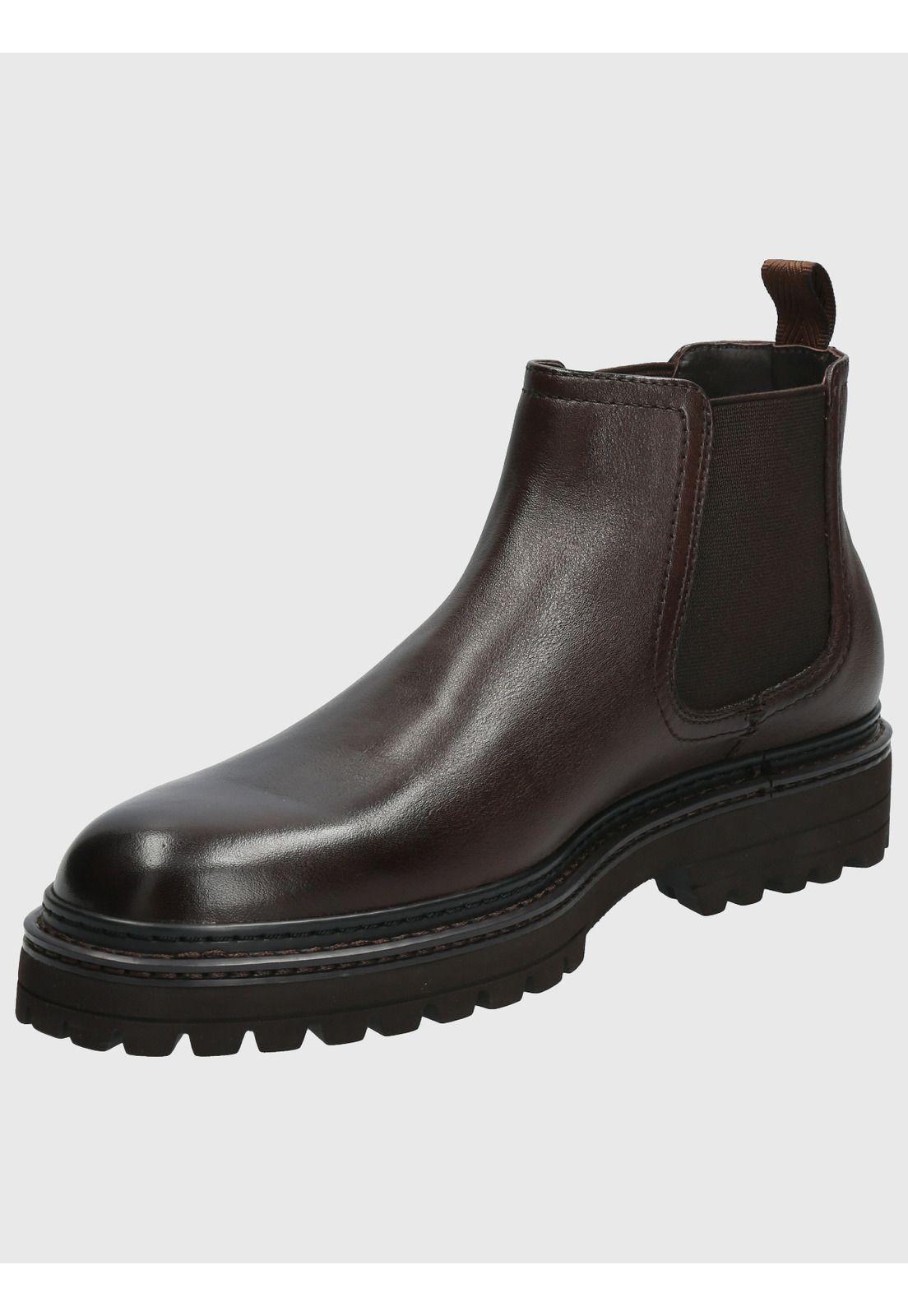 Botin Cuero Hombre Fort Café-4
