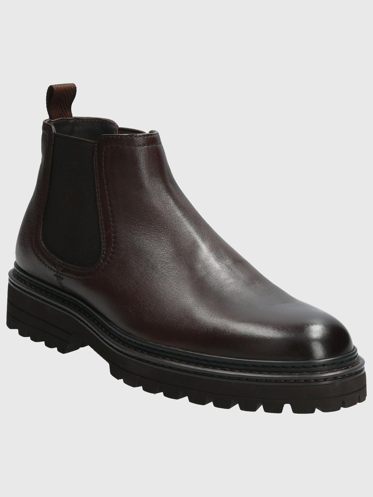 Botin Cuero Hombre Fort Café-0