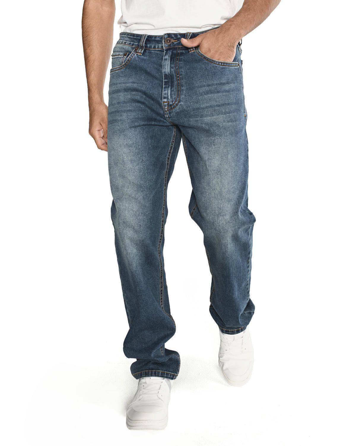 Jeans Triblend Casual Stretch Dens Azul Hombre-5