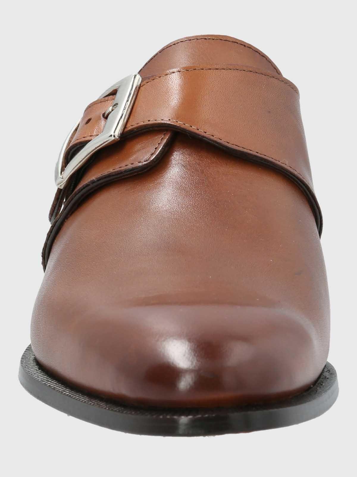 Zapato Italiano Hombre Cuero FerraCafé-3