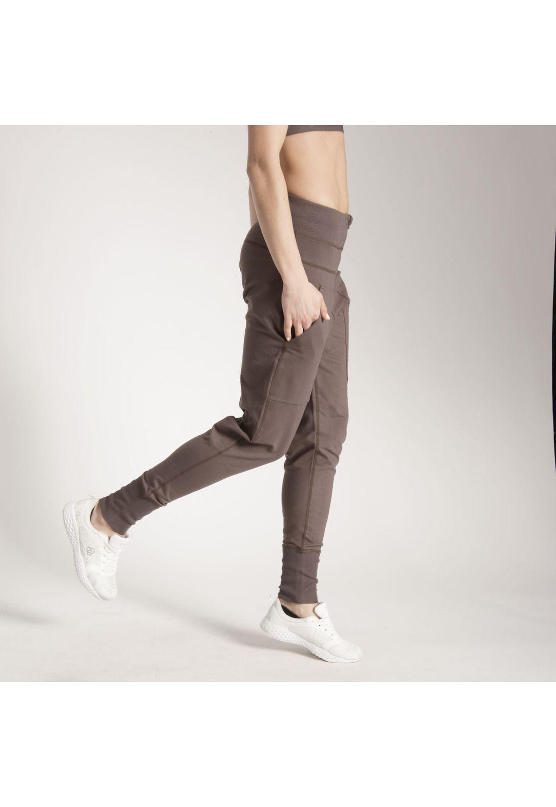 Pantalon  Mujer Bolonia Chocolate-1