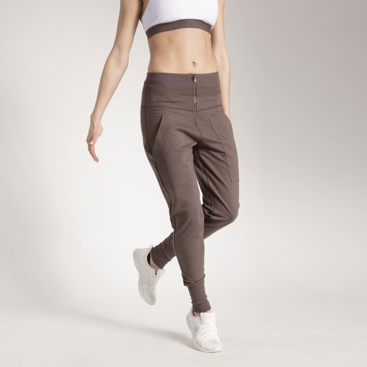 Pantalon  Mujer Bolonia Chocolate-0