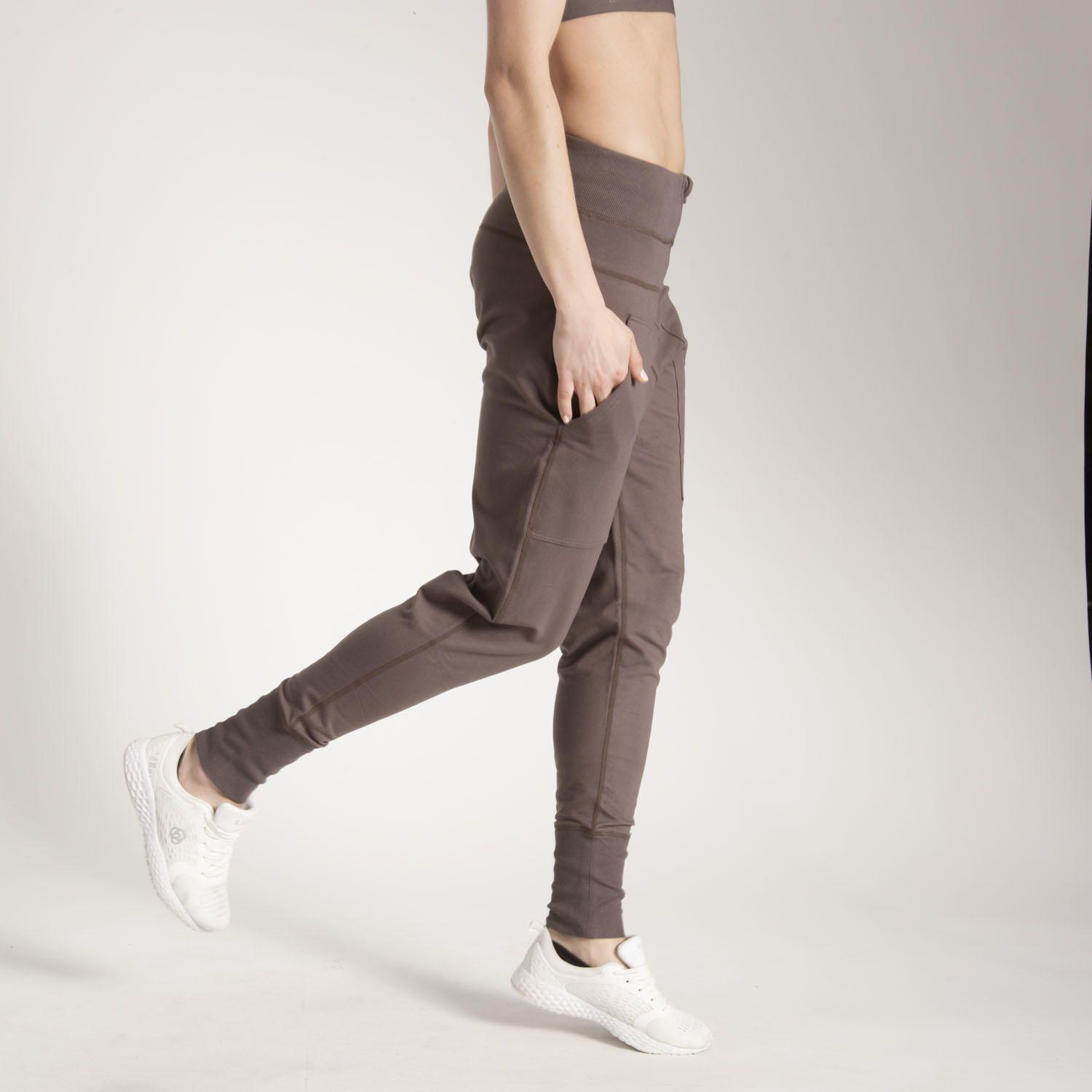 Pantalon  Mujer Bolonia Chocolate-1