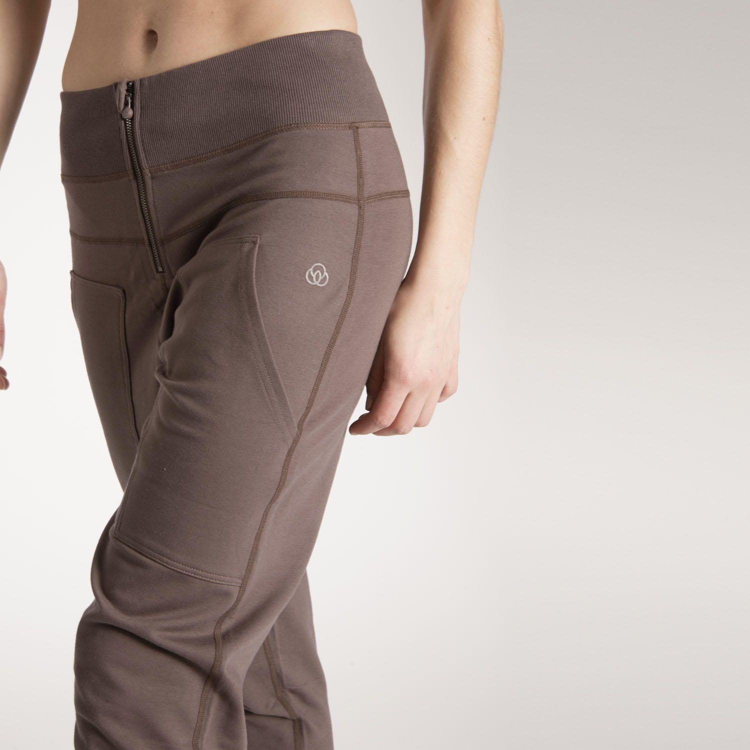 Pantalon  Mujer Bolonia Chocolate-3