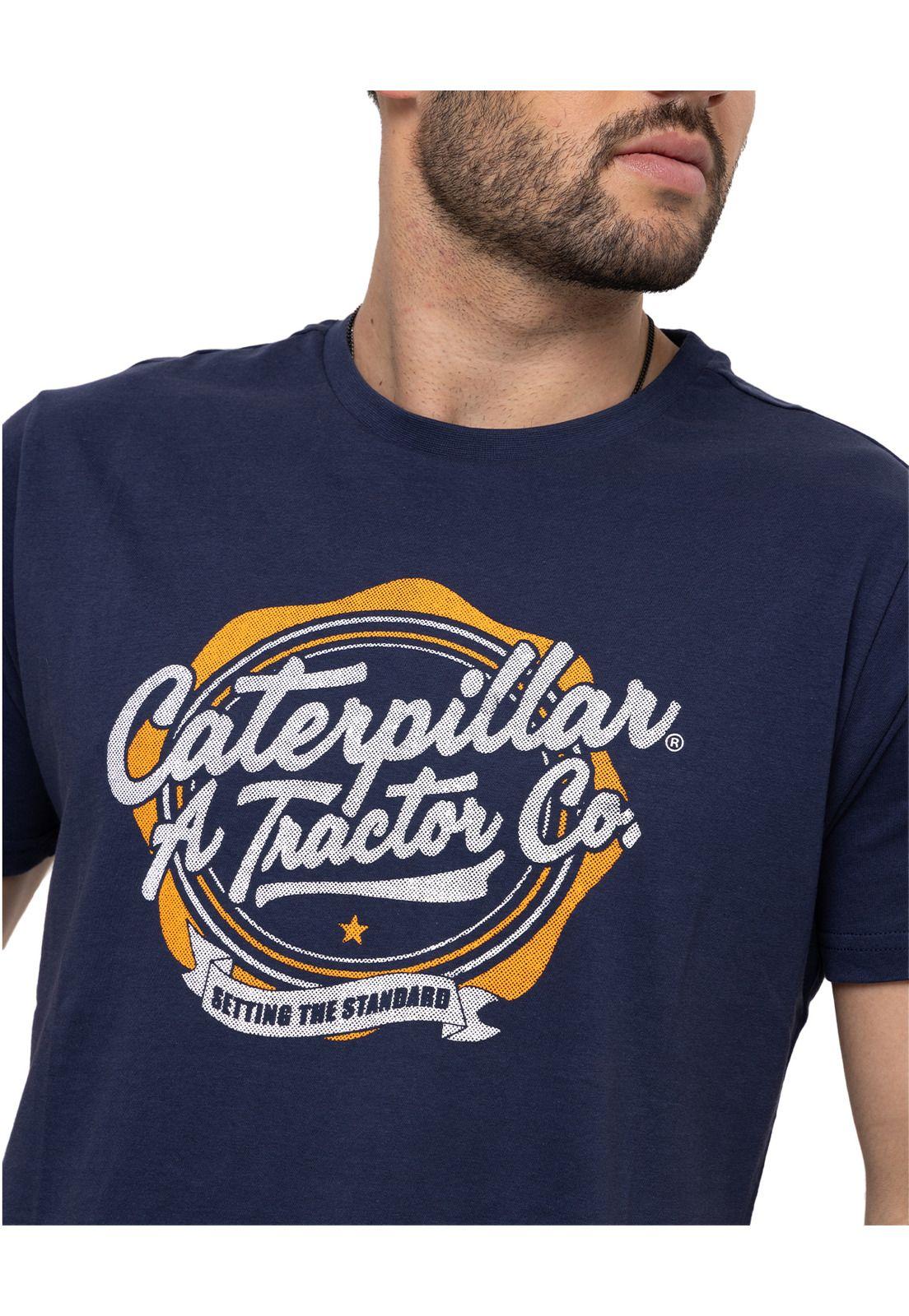 Polera M/C The Road Ahead Graph Azul Hombre-3