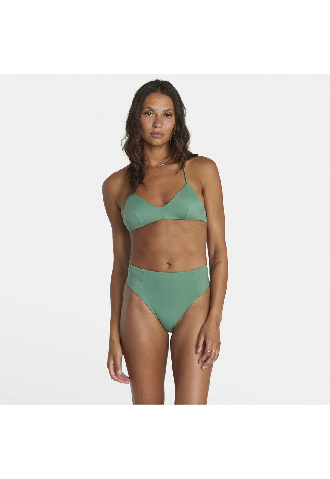 Bikini Sostén Mujer Solid Crossback J Verde-2